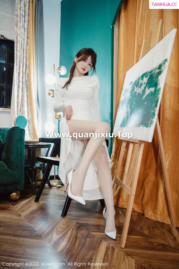 婠婠么  [XiuRen]高清写真图 2023.01.29 No.6182 婠婠么 丝袜美腿第10张图片
